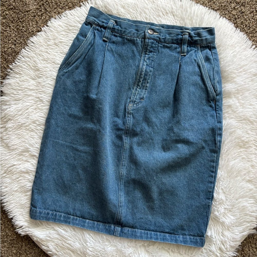 Columbia Vintage Jean‎ Skirt Womens Size Medium